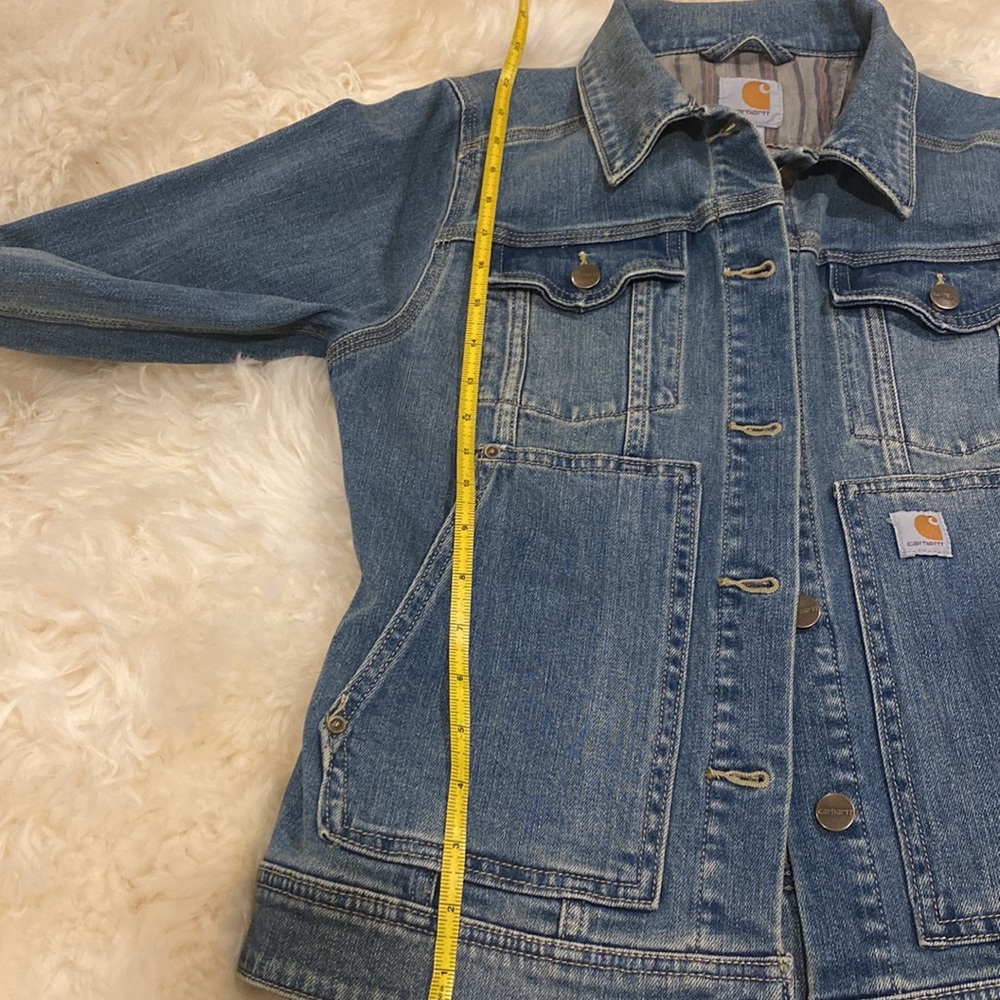 New with Tags, Carhartt Jean jacket. - Picture 9 of 9
